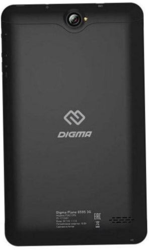 DIGMA Plane 8595 (2019), 2 GB/16 GB, Wi-Fi + Cellular, svart