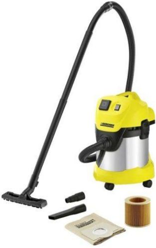 KARCHER WD 3 P Premium, 1000 W, silver/gul