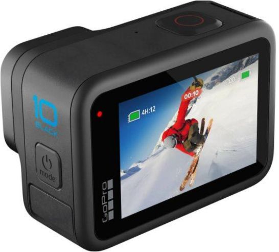 GoPro HERO10, 23,6 MP, 1720 mAh, svart utgåva