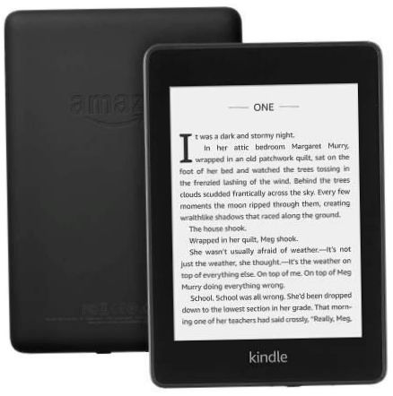 6" Amazon Kindle Paperwhite 2018 32Gb 32GB e-bok - mått: 143x190x14mm, vikt: 520g