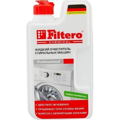 Filtero Liquid Cleaner - effekt: avlägsnande av kalkavlagringar, luktreduktion