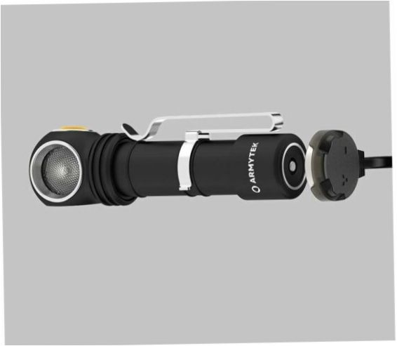 ArmyTek Wizard C2 Pro Magnet USB XHP50.2 (kallt ljus) svart