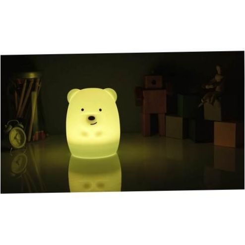 Rombica LED Bear LED Nightlight, 0.84W - Funktioner: Färgskiftande ljus