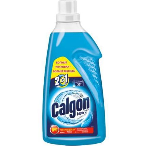 Calgon Water Softener Gel - effekt: vattenavhärdning, eliminering av kalk, avlägsnande av obehagliga lukter