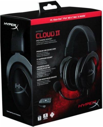 HyperX Cloud II, vapenmetall