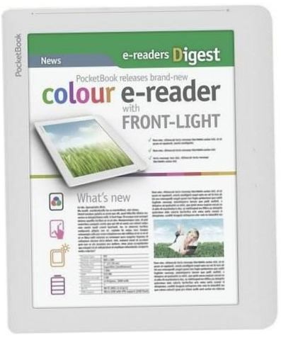 8" PocketBook 801 Color Lux 4GB eBook Reader - bok- och dokumentformat: CHM, DJVU, DOC, DOCX, EPub, FB2, HTML, MOBI, PDF, PRC, RTF, TXT