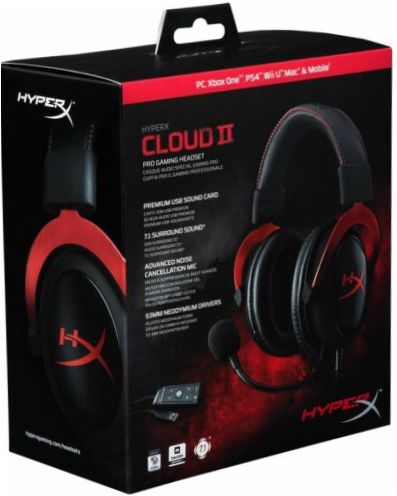 HyperX Cloud II, vapenmetall