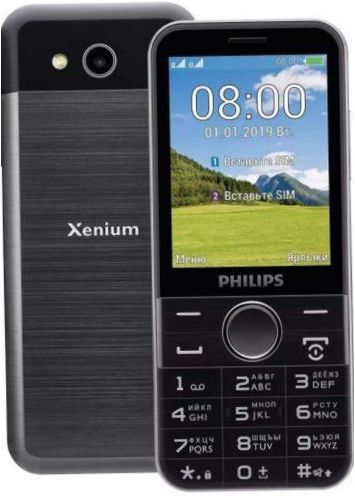 Philips Xenium E580, svart