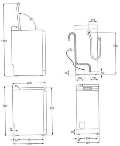 Electrolux EW6T4R262, vit