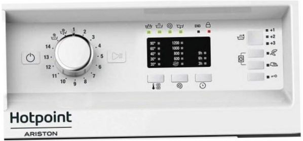 Hotpoint-Ariston BI WMHL 71283 tvättmaskin - centrifugeringshastighet: 1200 rpm