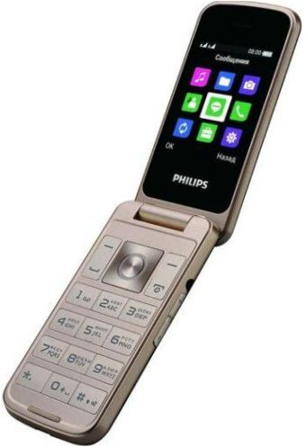 Philips Xenium E255, svart