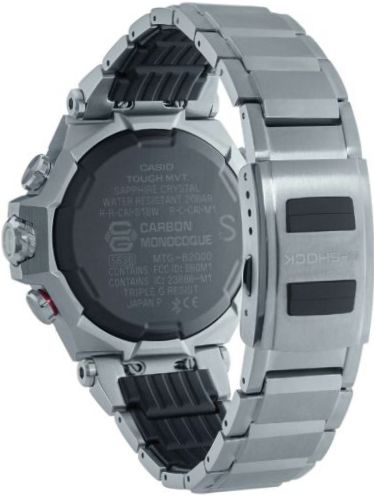 CASIO G-Shock MTG-B2000D-1AER armbandsur - batteritid: 5400 ppm