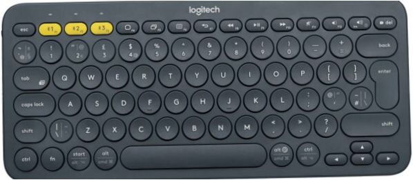 Logitech K380 Multi-Device mörkgrå