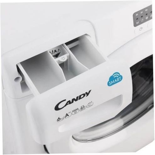 Candy CS4 1061D1/2-07 tvättmaskin - centrifugeringshastighet: 1000 rpm