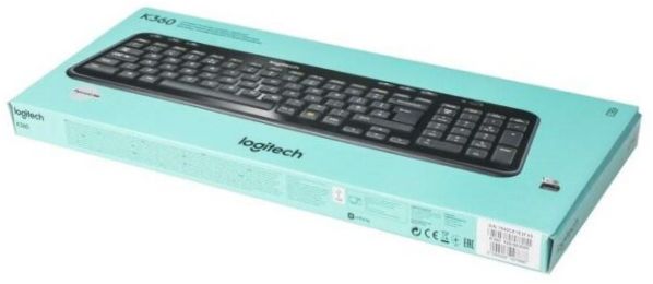 Logitech K360 svart