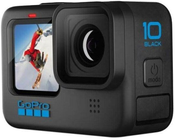 GoPro HERO10, 23,6 MP, 1720 mAh, svart utgåva