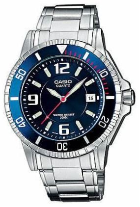 CASIO MTD-1053D-2A Armbandsklocka - Visningstyp: Pekskärm