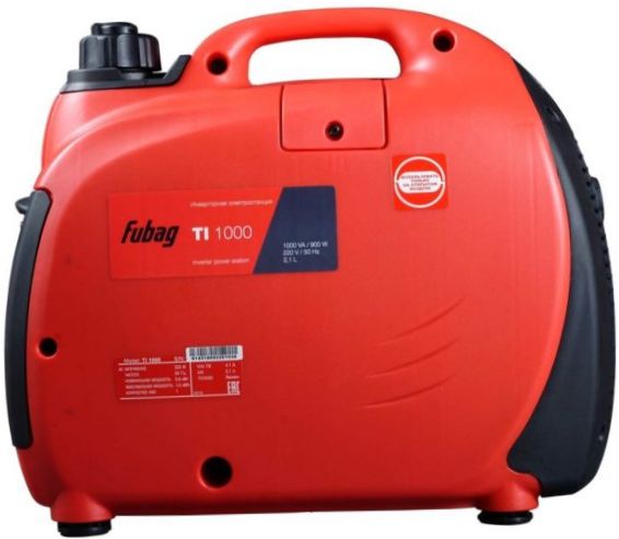 Bensingenerator Fubag TI 1000 (838978), (1000W) - typ av kylning: luft