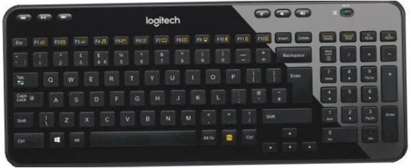 Logitech K360 svart