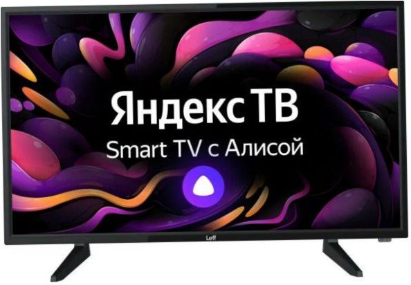 Leff 32H520T LED (2020) på Yandex.TV-plattformen, svart