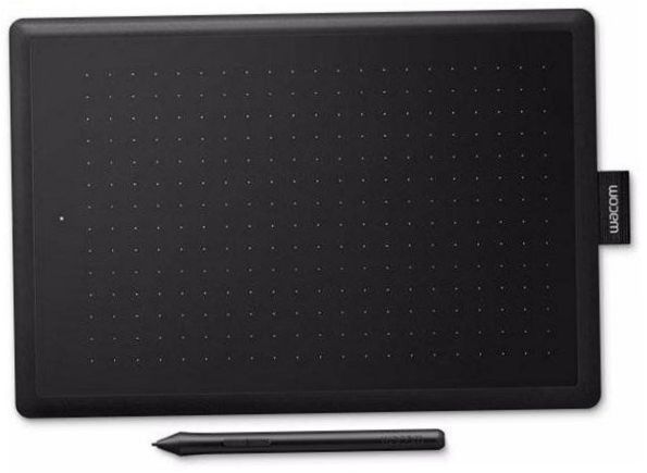 WACOM One Medium CTL-672 svart/röd