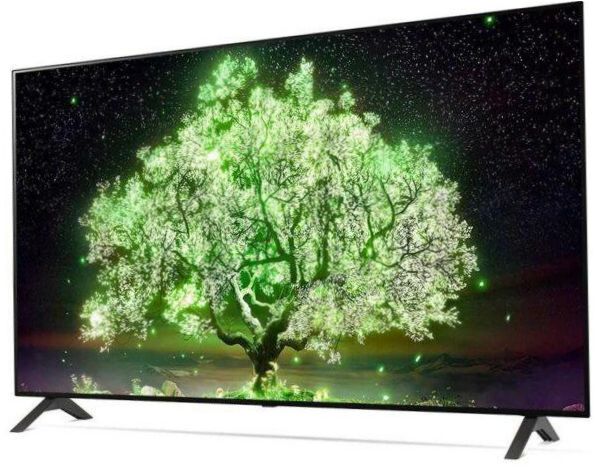 LG OLED55A1RLA OLED, HDR (2021), svart