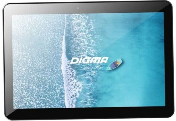 DIGMA Plane 1596 (2019), 2 GB/16 GB, Wi-Fi + mobiltelefonsystem, svart