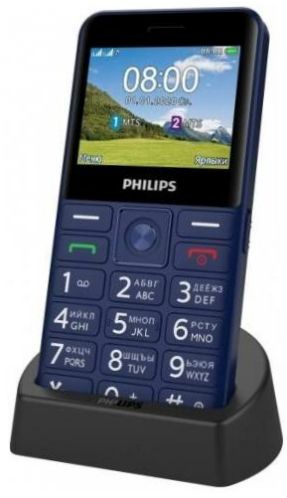 Philips Xenium E207, blå