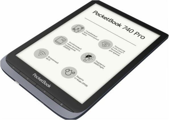 7.8" PocketBook 740 Pro / InkPad 3 Pro eBook - bok- och dokumentformat: CHM, DJVU, DOC, EPub, FB2, HTML, PDF, RTF, TXT