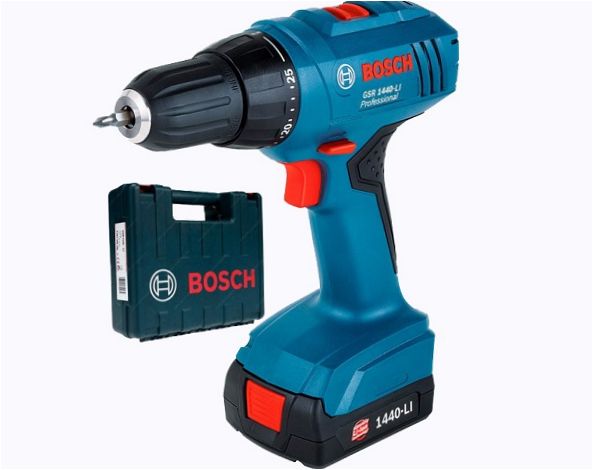 Bosch GSR 1440-LI 1.5Ah x2 Väska