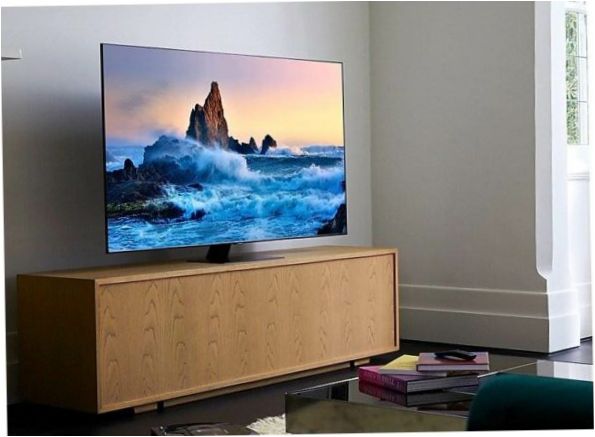 Samsung QE65Q80TAU QLED, HDR (2020), svärtat silver