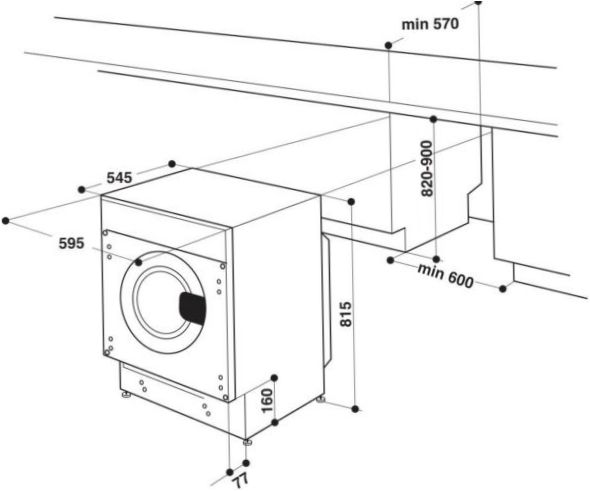 Hotpoint-Ariston BI WMHL 71283 tvättmaskin - energiklass: B