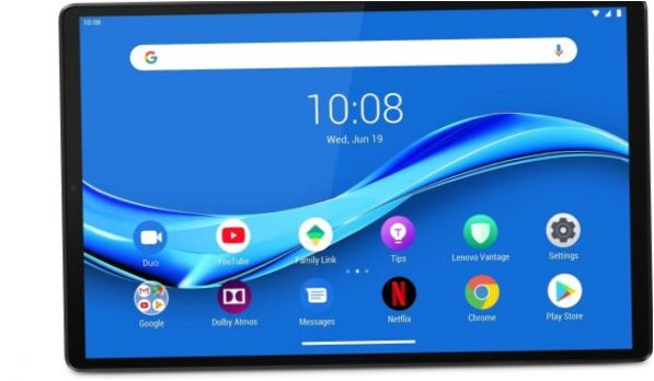 Lenovo Tab M10 FHD Plus 2nd Gen TB-X606F (2020), 4 GB/128 GB, Wi-Fi, silver