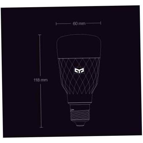 Yeelight Smart LED-lampor W3 (YLDP005), E27, A60, 8W - ekosystem: Amazon Alexa, Google Home, IFTTT, MTS Smart Home, Yandex Smart Home