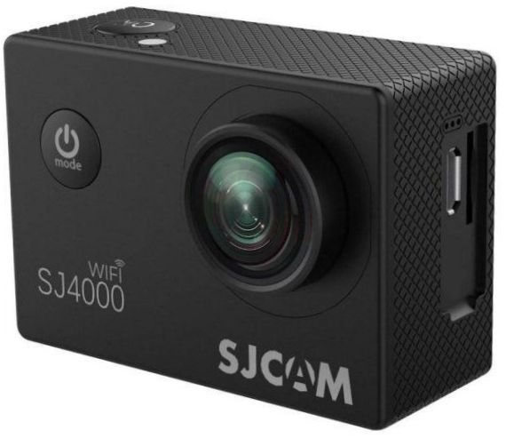 SJCAM SJ4000 WiFi, 12MP, 1920x1080, 900mAh, svart