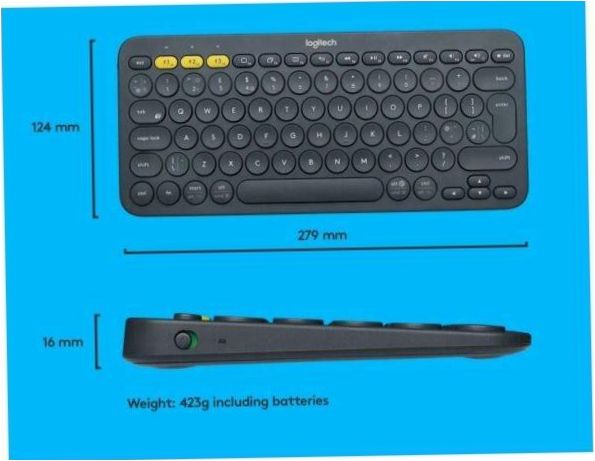 Logitech K380 Multi-Device mörkgrå