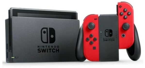 Nintendo Switch 32 GB, neonblå/neonröd