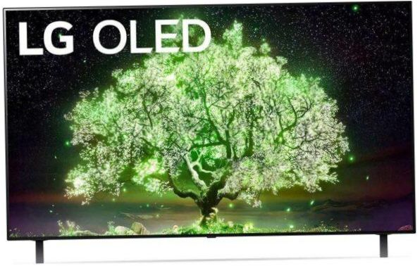 LG OLED55A1RLA OLED, HDR (2021), svart