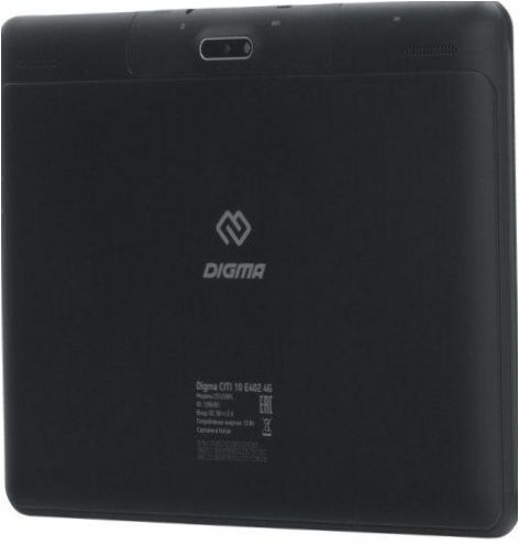 DIGMA CITI 10 E402, 2 GB/32 GB, Wi-Fi + Mobiltelefoni, svart