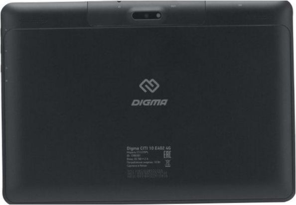 DIGMA CITI 10 E402, 2 GB/32 GB, Wi-Fi + Mobiltelefoni, svart