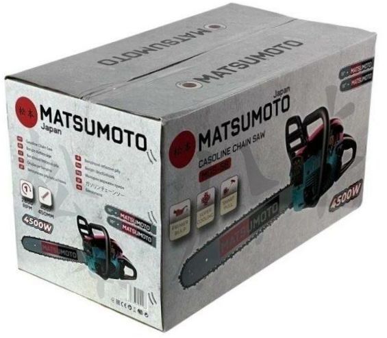 MATSUMOTO MGS-58 4500W/4.8HP röd/blå