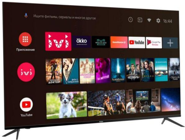 Haier 65 SMART TV BX LED, HDR (2020), svart