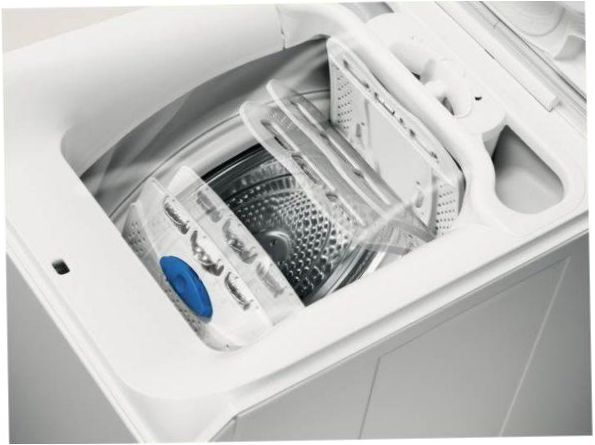 Electrolux EW6T4R262 tvättmaskin - konstruktionsegenskaper: flytande pulverfack