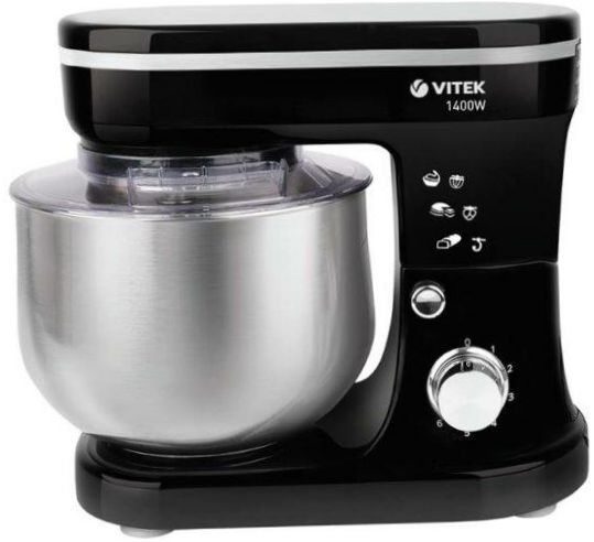 VITEK VT-1441, svart/silver