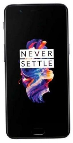 OnePlus 5 128GB, mörkgrå