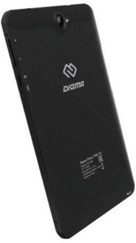 DIGMA Plane 7594, 2 GB/16 GB, Wi-Fi + mobiltelefonen, svart