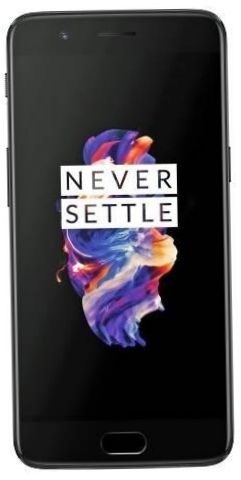 OnePlus 5 128GB, mörkgrå