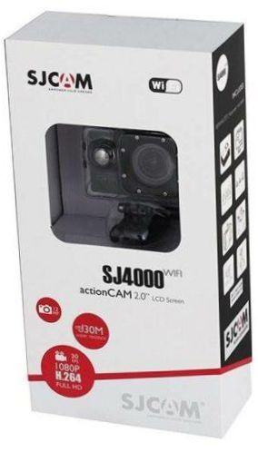 SJCAM SJ4000 WiFi, 12MP, 1920x1080, 900mAh, svart