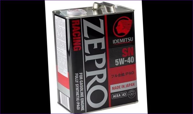 IDEMITSU Zepro Racing 5W-40