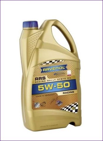 RAVENOL RACING RALLY SYNTO RRS SAE 5W-50